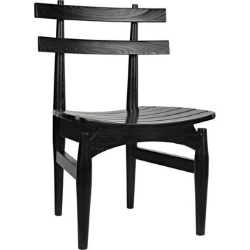 Azumi Chair - Charcoal Black