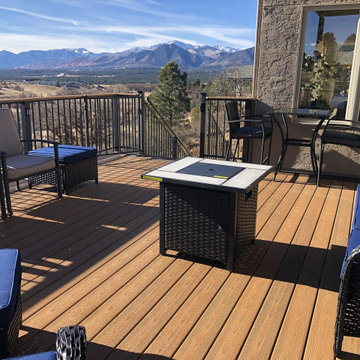 Outdoor Living Space with Amazing Mountain Views