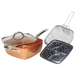 Contemporary Frying Pans And Skillets by Tayama