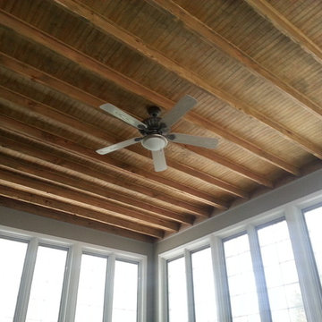 Sunroom: Exposed Rafters