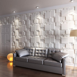 3D wandpanelen Choc - Home Decor