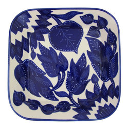 Le Souk Ceramique - Square Stoneware Serving Bowl Jinane Design - Serving And Salad Bowls