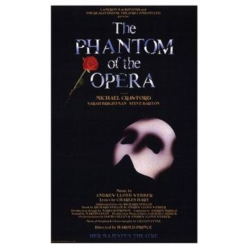 The Phantom Of The Opera, Style A Print
