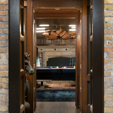 ASID MN Design Home 2024 - 17th Century Billiards Room