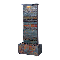 Curvature Tabletop/Wall Fountain - Indoor Fountains