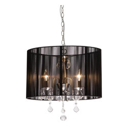 Artcraft Lighting - Artcraft Lighting AC380BK Chandelier Claremont - Chandeliers