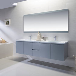 Wall Mounted Bathroom Vanities - Bathroom Vanities And Sink Consoles