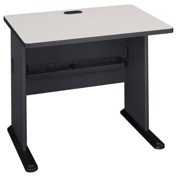 Bowery Hill 36" Computer Desk in Slate