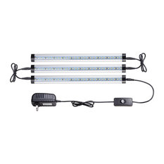 11" 18-Watt LED Kitchen Under Cabinet Light Bar Kit, Set of 3, Cool White