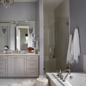 Timnath Family Home Master Bathroom