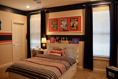 Inspiration for a contemporary home design remodel in Charlotte