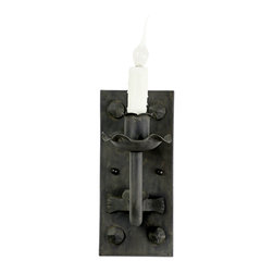 SC-190 Custom Hand Made Iron Sconces - Wall Sconces