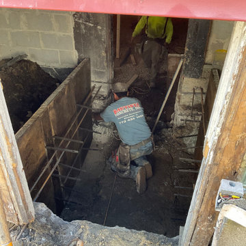 Bridgeport Rear unit rehab and basement underpinning