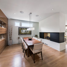 basement fireplace