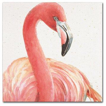 Lisa Audit 'Gracefully Pink II' Canvas Art, 18" x 18"