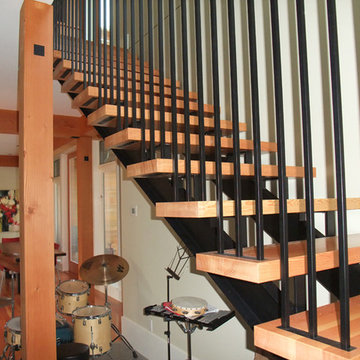 Hardwood Flooring on Staircases