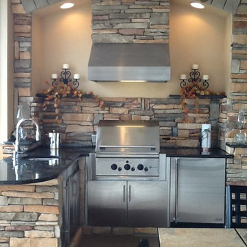 Outdoor Kitchen Before & After