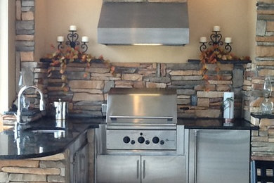 Outdoor Kitchen Before & After