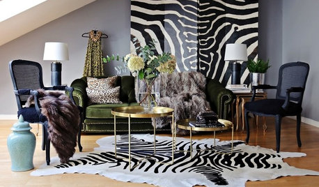 Houzz Tour: Inredaren med zebra som signum i Karlsborg