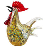 Dale Tiffany - Dale Tiffany AS20333 Nco Rooster, Figurine, 7.75"x7"W - Your family and guests will crow with delight whenNorco Rooster Figuri Handcrafted Art Glas *UL Approved: YES Energy Star Qualified: n/a ADA Certified: n/a  *Number of Lights:   *Bulb Included:No *Bulb Type:No *Finish Type:Handcrafted Art Glass