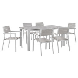 Contemporary Outdoor Dining Sets by Morning Design Group, Inc