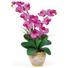 Double Phalaenopsis Silk Orchid Flower Arrangement, Orchid