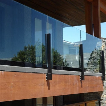 Exterior Glass Railings