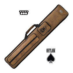 Outlaw Nexus Flames Pool Cue Case - Game Table Accessories