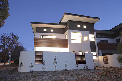 Photo of a two-storey townhouse exterior in Canberra - Queanbeyan.