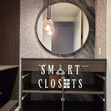 Multi Finish Custom Closets Designed By Smart Closets