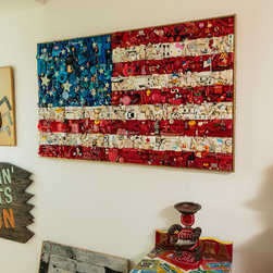 American Childhood by Ramona Otto - Mixed Media Art