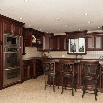 Traditional Custom Cabinetry & Staircase