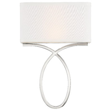 Brinkley 2-Light Wall Sconce in Polished Nickel