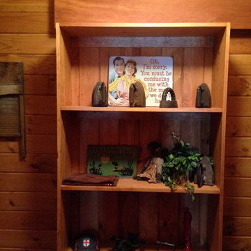 Sliding Bookcase to Hidden Room