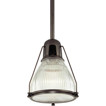 Haverhill 1-Light Pendant, Old Bronze, Small