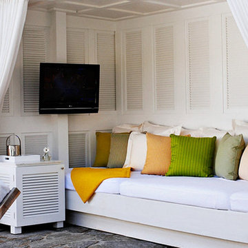 Custom 7' x 14.5' Treated Pine Cabana