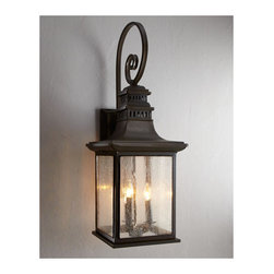 'Magnolia' Outdoor Sconce - Outdoor Wall Lights And Sconces