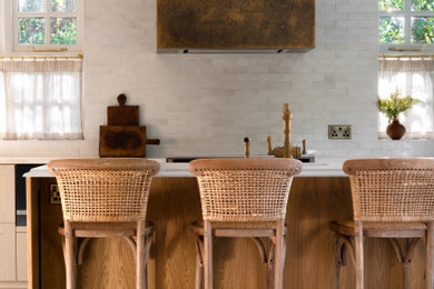 Inspiration for a traditional kitchen in Manchester.