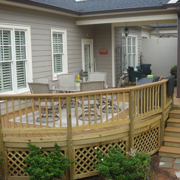 Rounded edge composite Macon deck