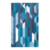 Contemporary, Blue, 8'6"x11'6"