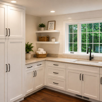 Custom Laundry Room Designed for an Active Family | Redmond, WA