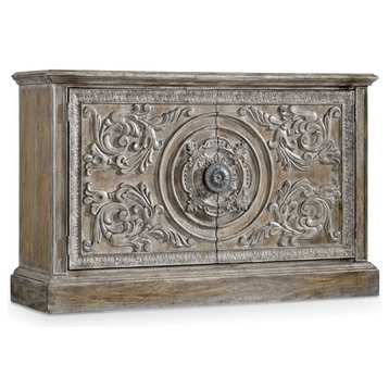 Hooker Furniture 5701-85002 Melange 60"W Old World Antique Carved - Soft