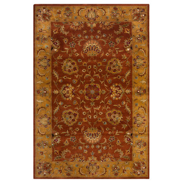 Safavieh Heritage Hg820A Red, Natural Area Rug