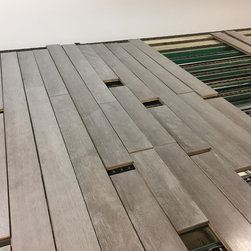 Birch 4 1/4'' wire brushed oiled Tonga - Hardwood Flooring