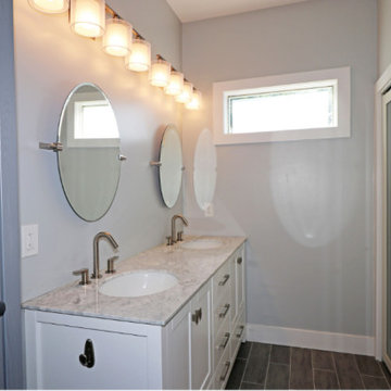 Grant Park: Modern Classic Master Bath
