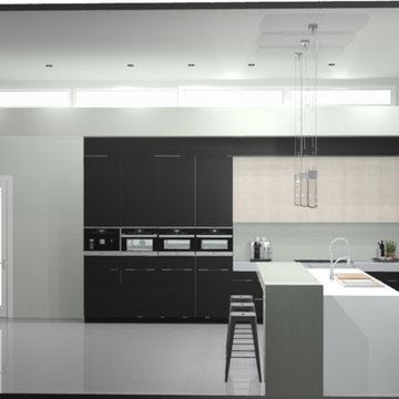 3D Rendering - Kitchen Design