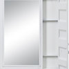 Cargo Vanity Mirror - White
