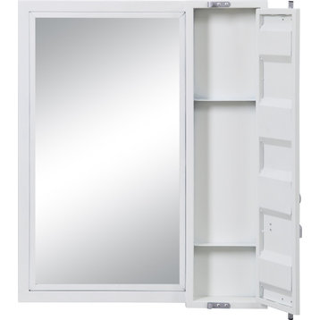 Cargo Vanity Mirror - White