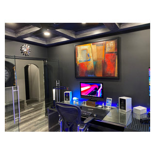 Home Office High Tech - Modern - Home Office - Calgary - by K&W Audio