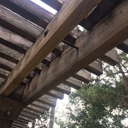 Pergola Posts Repairs - Pergolas
